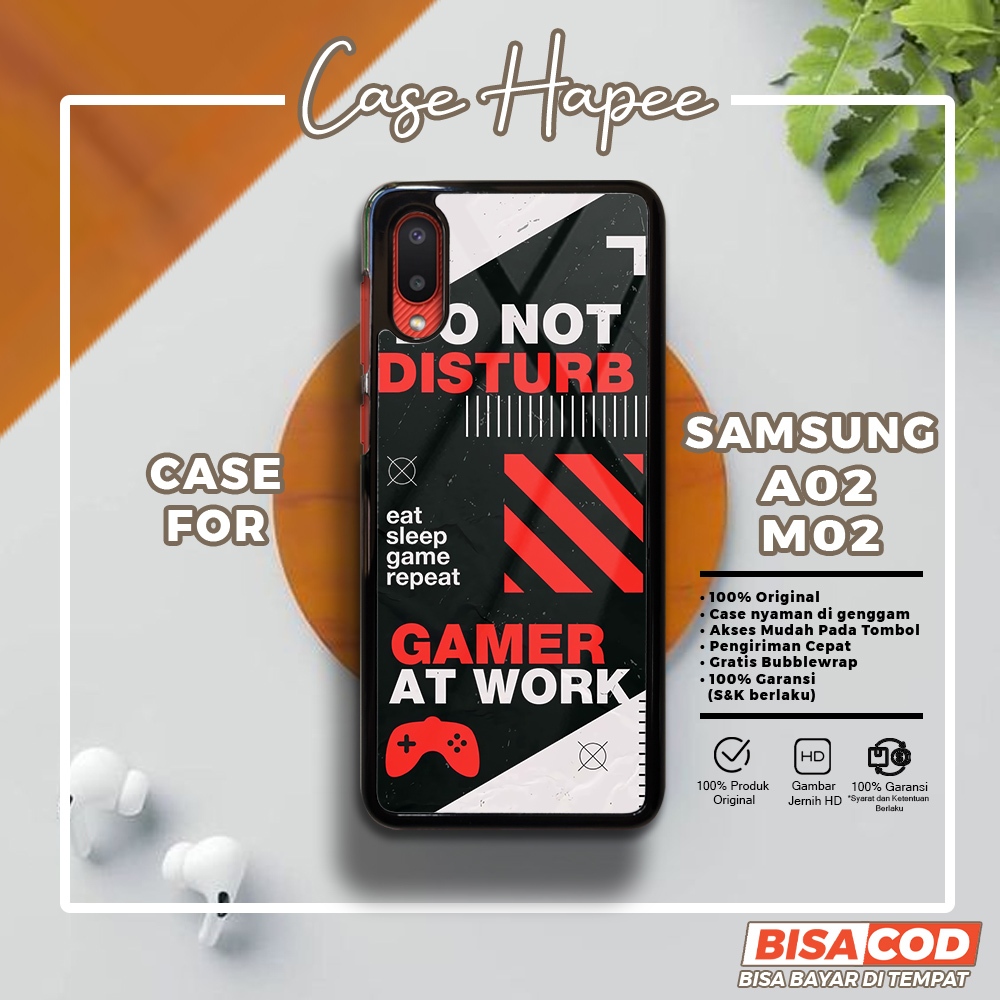 Case Samsung A02 M02 Casing Samsung A02 M02 [GAME] Casehapee Case Glossy Case Aesthetic Custom Case 