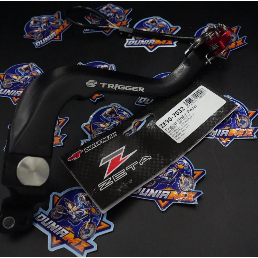 Pedal Rem ZETA Trigger Brake Pedal CRF 250L RALLY 2021 UP ORIGINAL