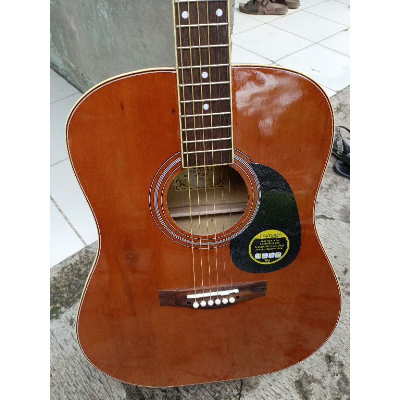 Gitar Akustik Cort Jumbo Coklat