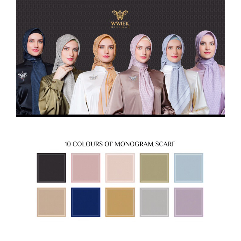 Amora Scarf ORIGINAL BY WWIEK MUSLIMAH