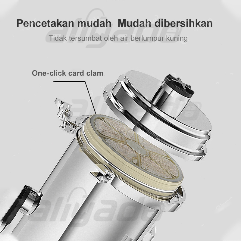 ⚡100% Pvdf⚡Ultrafiltrasi PVDF Water Pre Filter Ultra Filtrasi System 2000 LPH Dapat Digunakan Kembali