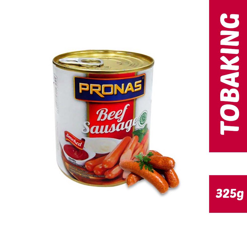 

[♔F98@] Sosis Sapi Pronas 325 gr Beef Sausage New_Product