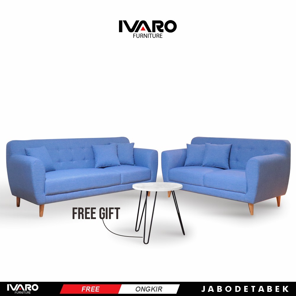 Sofa Set / Sofa Ruang Tamu / Sofa Set / Kursi Set HAWAI SCANDINAVIAN IVARO
