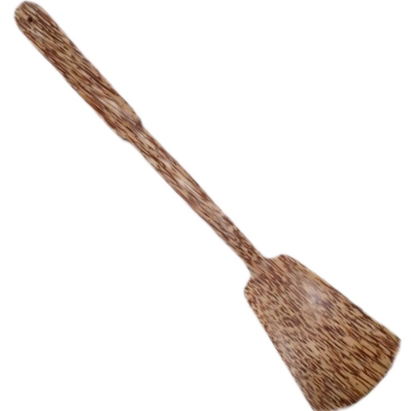 Sodet Kayu Kelapa Sutil Spatula Kayu Kelapa