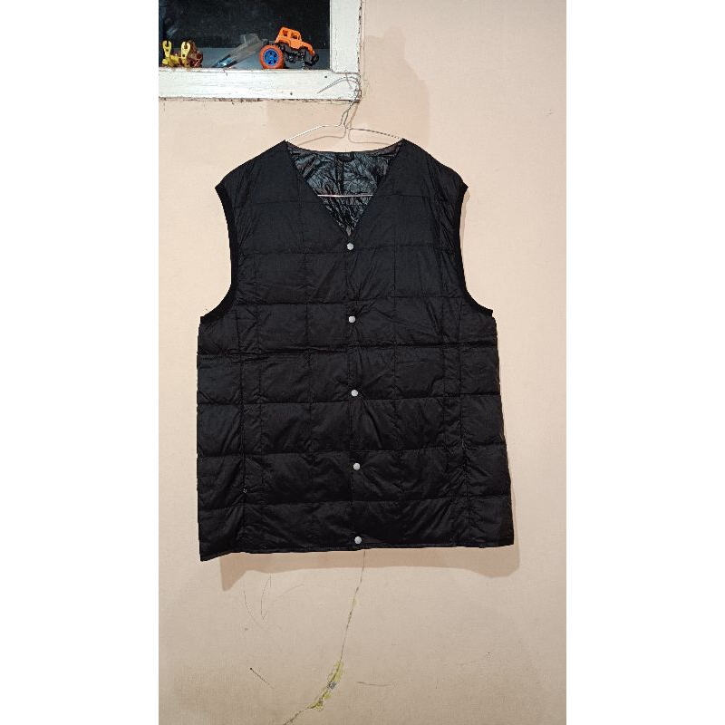 rompi ultra light down goose jacket bulu angsa by TAION original size M vest casual Jum'atan pria