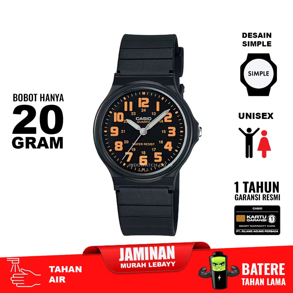 Casio MQ-71-4B mq71 mq 71 original garansi resmi