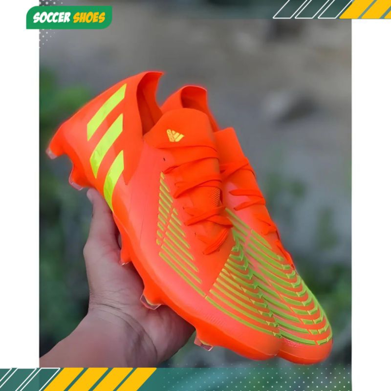 ADIDAS - SEPATU BOLA PREDATOR EDGE.1 ORANGE VOLT