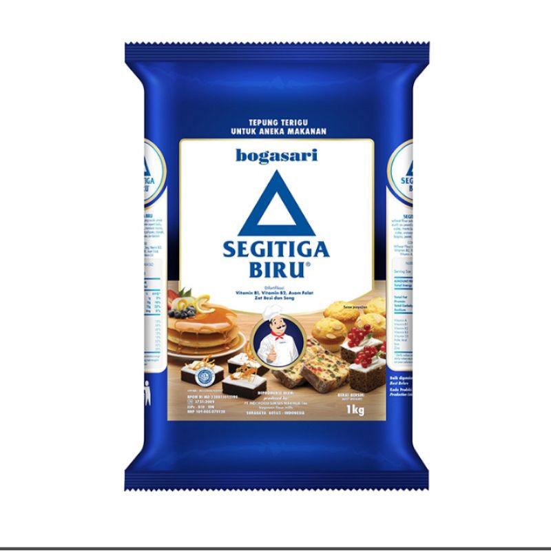 

TEPUNG TERIGU CAP SEGITIGA BIRU 1KG
