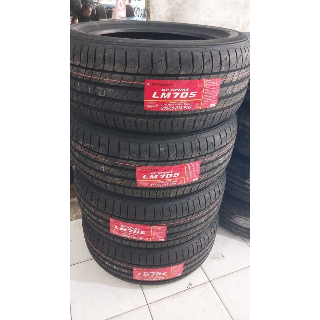 BAN MOBIL MURAH RING 18 UKURAN 235/50 R18 DUNLOP SP SPORT LM705 235 50 R18