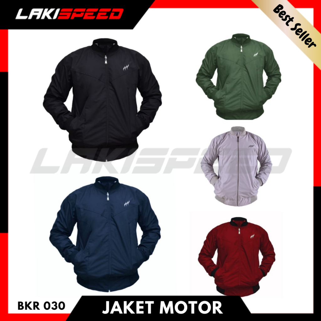Jaket Motor Casual Harian Pria