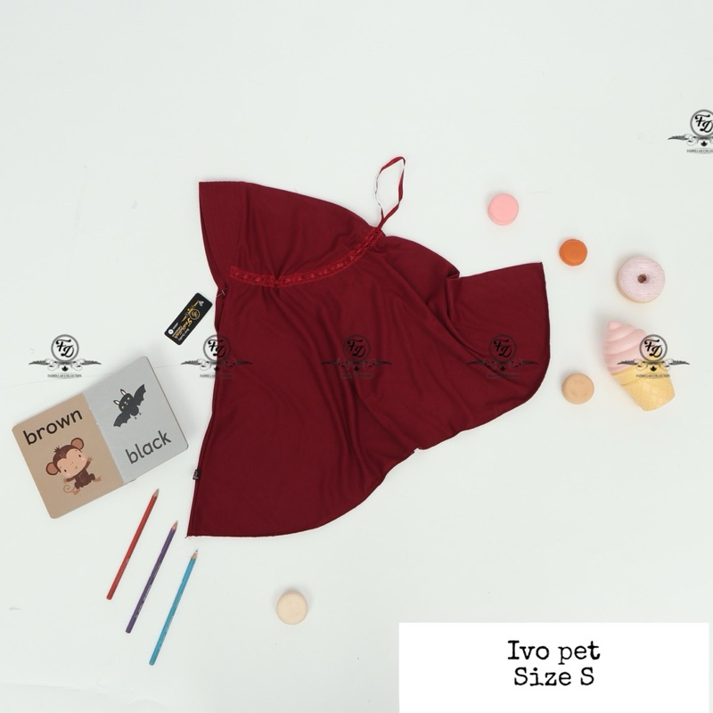 KERUDUNG SEKOLAH INSTAN / KERUDUNG SERUT LUAR / Kerudung IVO PET / HIJAB INSTAN SERUT SMP / JILBAB S