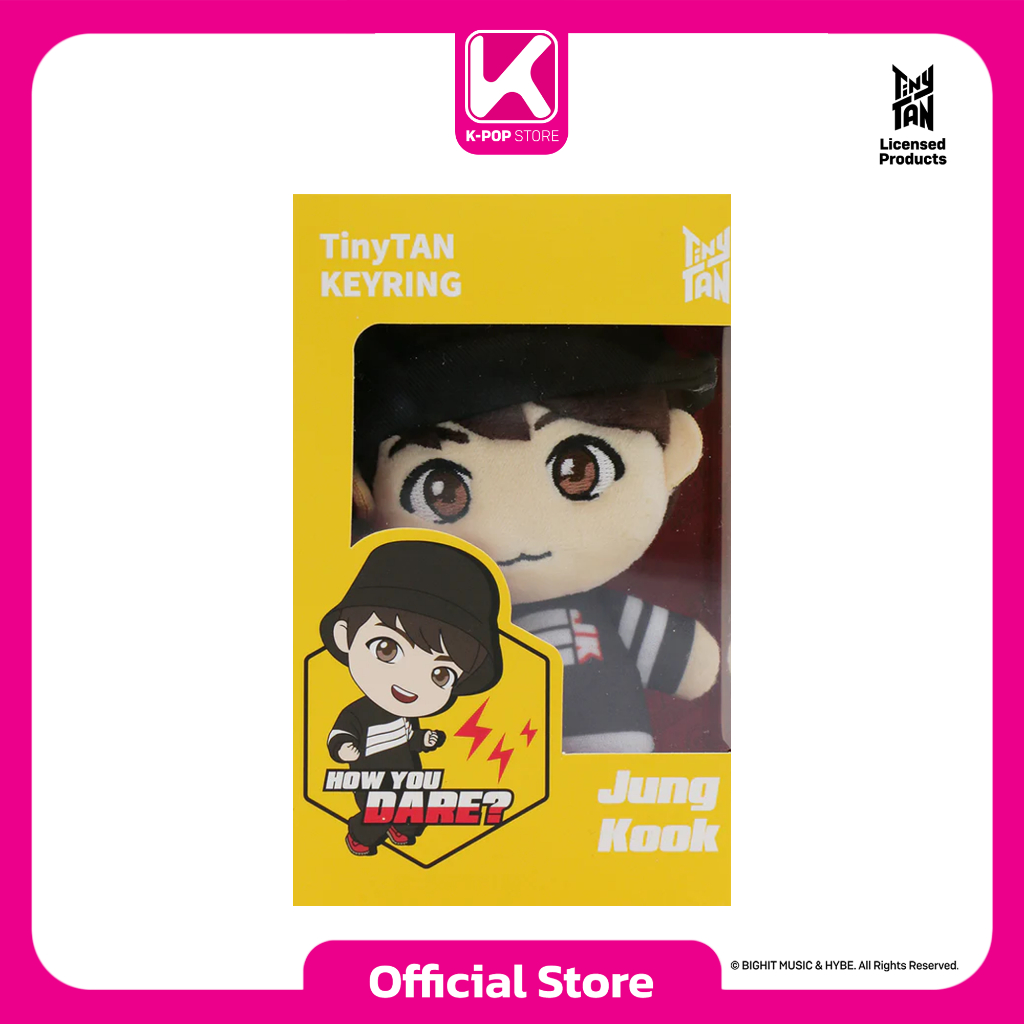 BTS Mic Drop Keyring Doll TinyTan Ofiicial - Jungkook