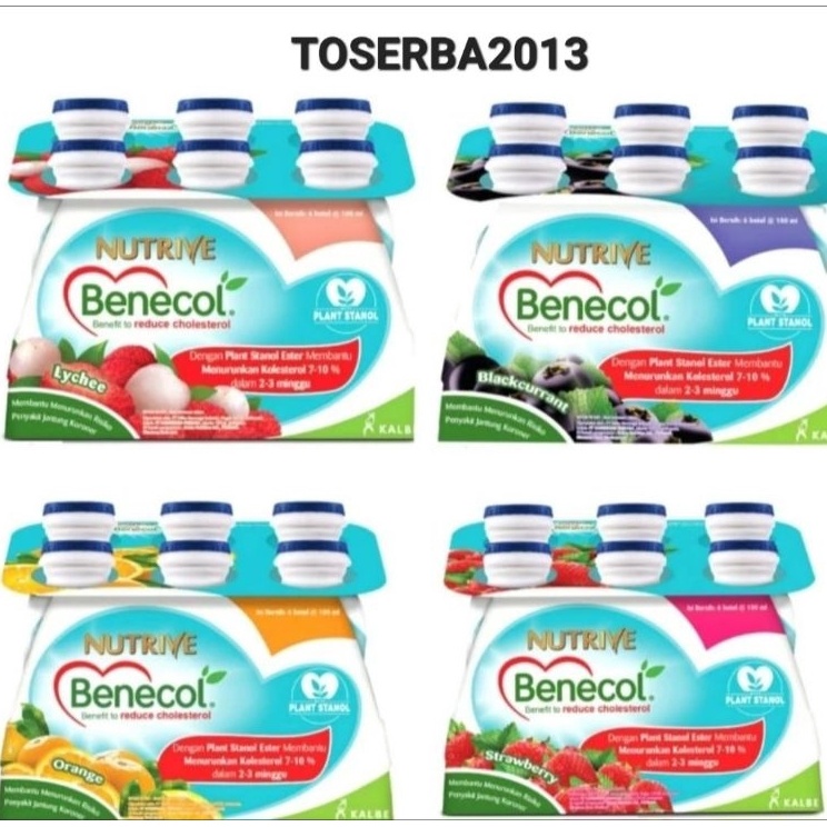 

Best Terlaris NUTRIVE BENECOL 6 X 100 ML- MINUMAN PENURUN KOLESTEROL