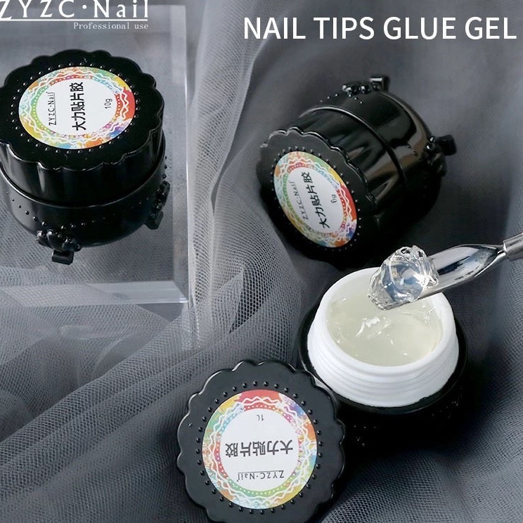 Promo ZYZC Nail Tip Glue / Lem Soft Nail Tip Gel UV / Lem Kuku UV Extension
