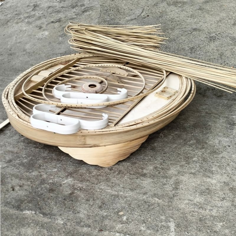 SANGKAR MURAI,KACER (DM 43/46/48/50 CM) AMBRUKAN SIAP RAKIT SANGKAR BURUNG