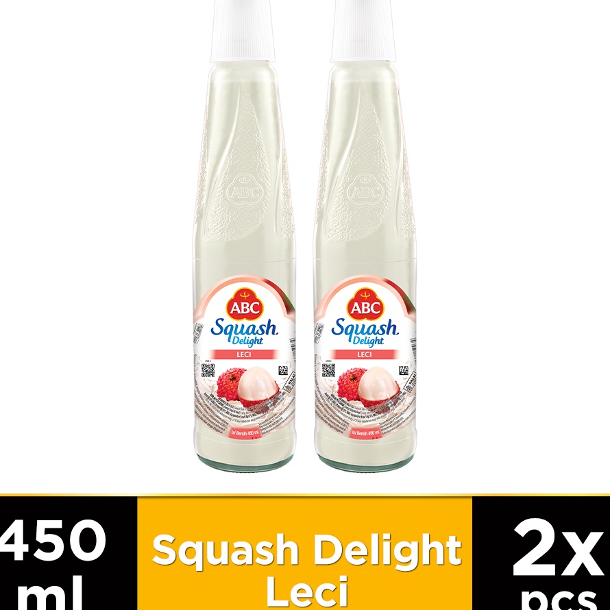 

Laris ABC Sirup Squash Delight Leci 450 ml - Twin Pack