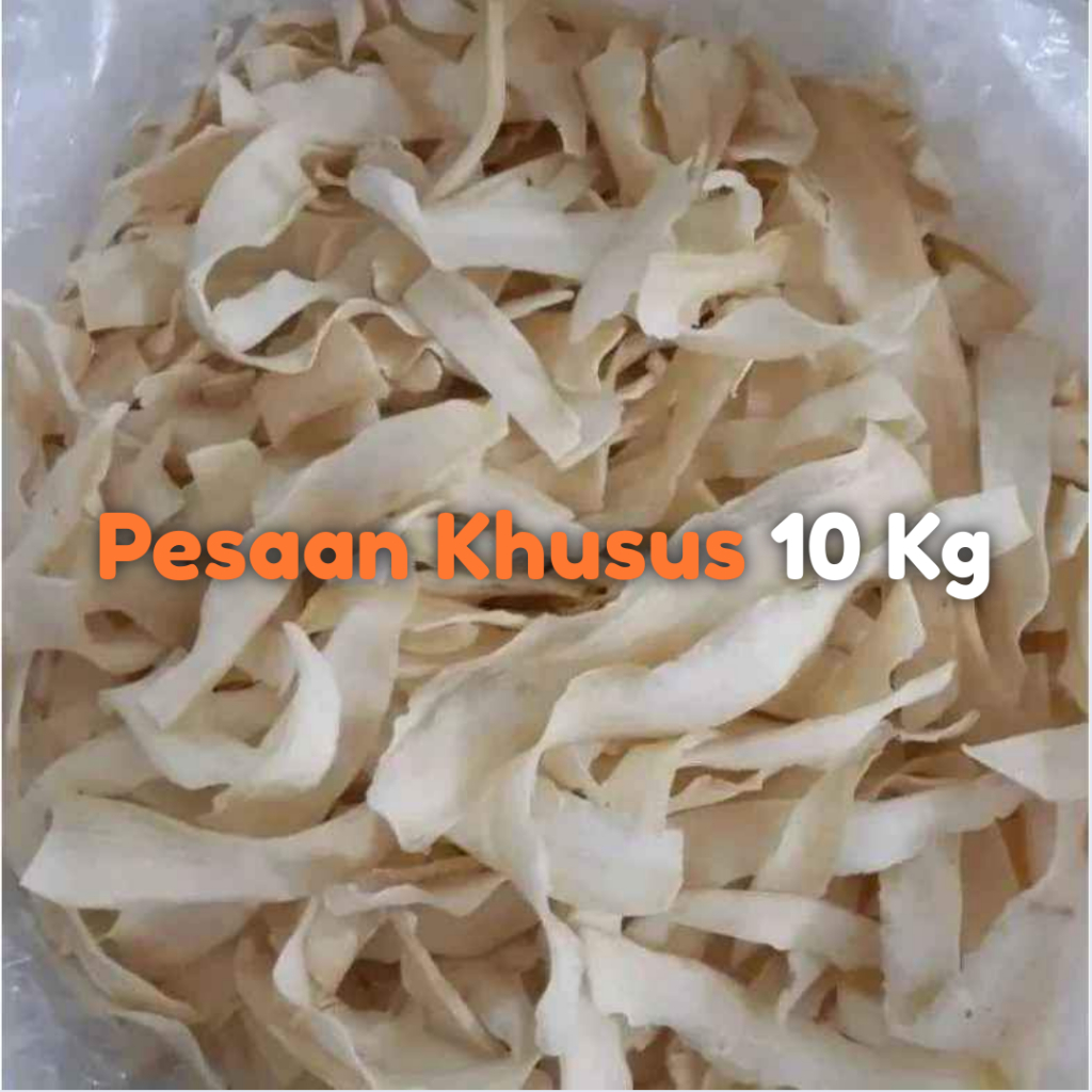 

Pesanan Khusus Per 10 Kg / keripik singkong mentah/keripik singkong/keripik singkong fresh/asli keripik singkong