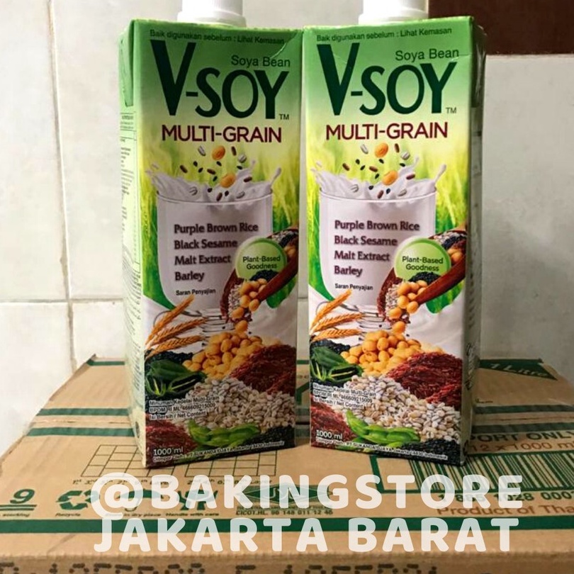 

Murah Banget Vsoy Multigrain 1 Liter | Soy Milk Susu Kedelai