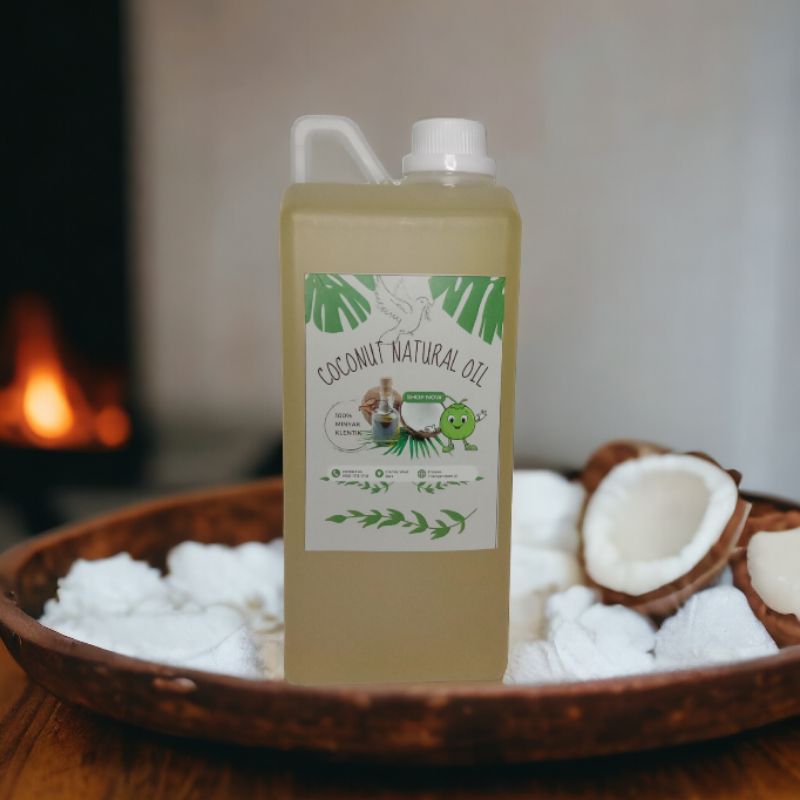 

Minyak Kelapa Klentik Kletik 1 liter Murni 100% Tanpa Campuran
