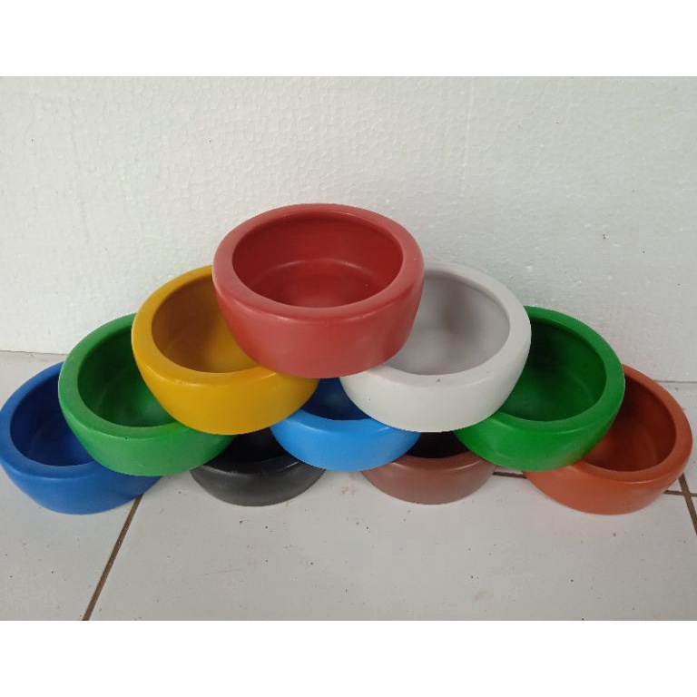 Sale Oke Tempat pakan burung merpati fiber tempat minum burung merpati fiber wadah pakan cepuk pakan