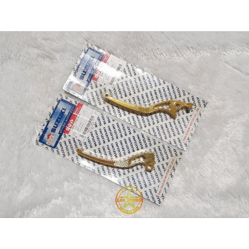 Handle Handel Tuas Rem Kanan Kiri Gold Suzuki Spin Skydrive Original SGA Thailand