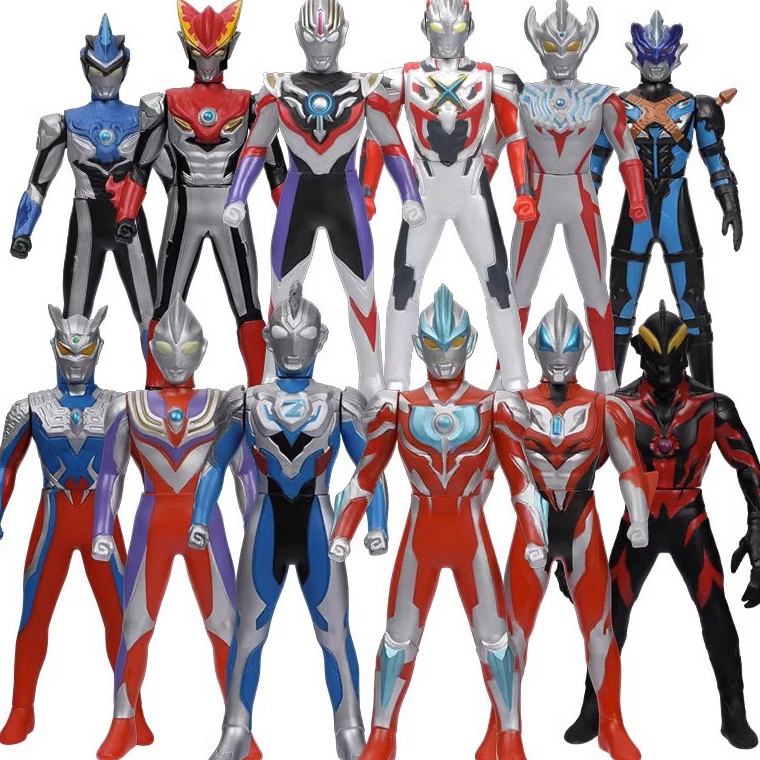 Pro Hemat Mainan Ultraman Bahan Karet 23CM Action Figure