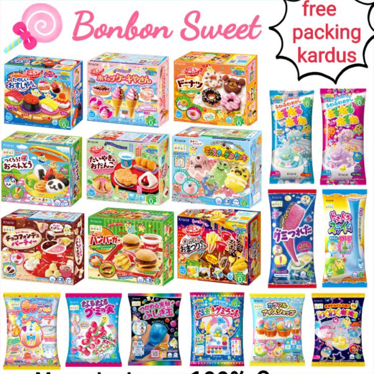 

Ready stock Kracie Popin Cookin DIY Candy Maker Japan Miniature Food