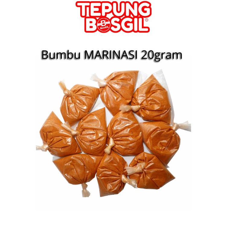 

Best Seller Bumbu Marinasi Premium Fried Chicken bungkusan isi 10bungkus @20gram perbungkus