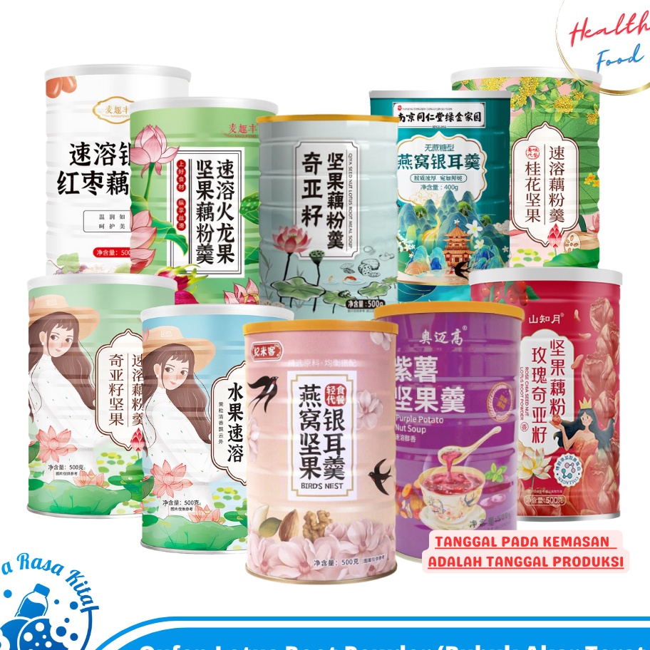 

Buruan Beli Ou fen Lotus Root Powder Halal Original / Bubuk Akar Teratai