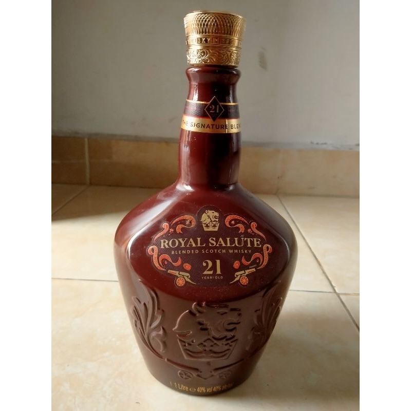 Botol bekas chivas royal salute