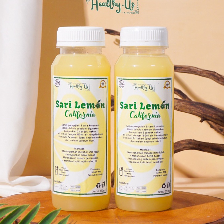 

Ready Stock Sari Lemon California 250ml