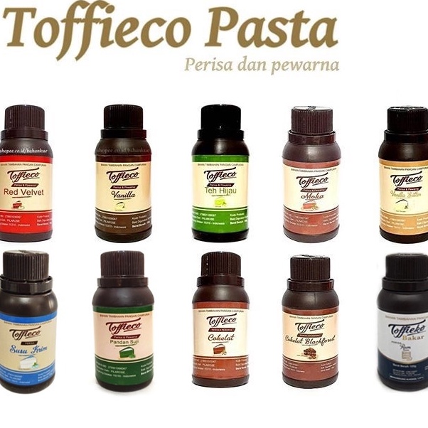 

Terkini Pasta Toffieco all varian 100gram PERISA PERASA MAKANAN PASTA 100 g