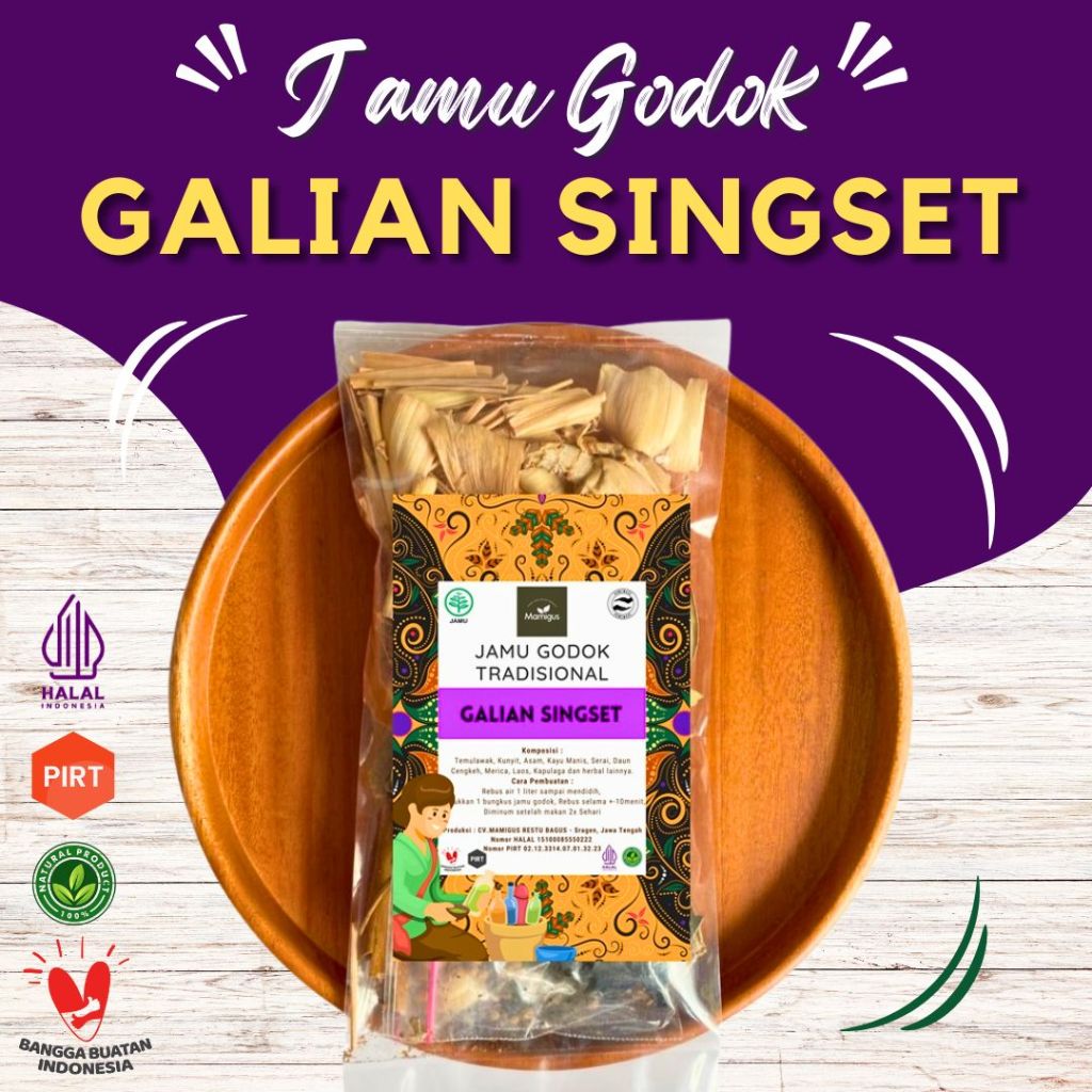 

Jamu Godog / Godok / Rebus Galian Singset