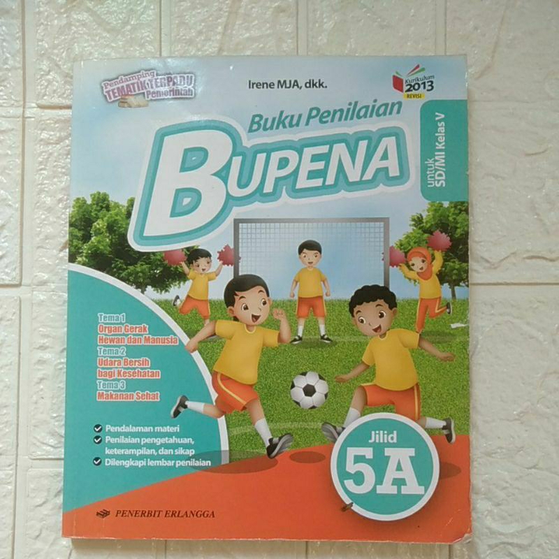 bupena untuk sd/mi kelas 5 jilid 5A