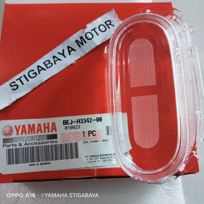 kaca reteng belakang kanan Yamaha fazzio original mika lampu sein belakang kanan Yamaha fazzio asli