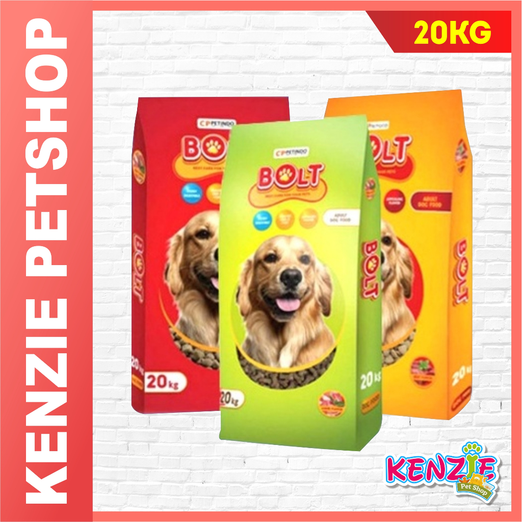 bolt dog 20kg makanan anjing 20 kg dog food freshpack