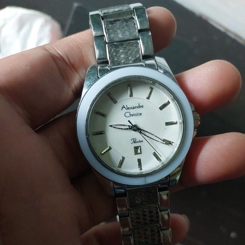jam tangan cewek original AC Alexandre Cristie preloved second bekas