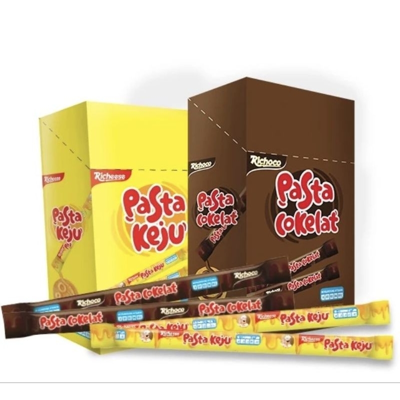 

Nabati Pasta Keju & Coklat perbox isi 30