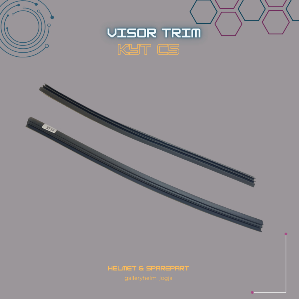 KYT C5 Visor Trim