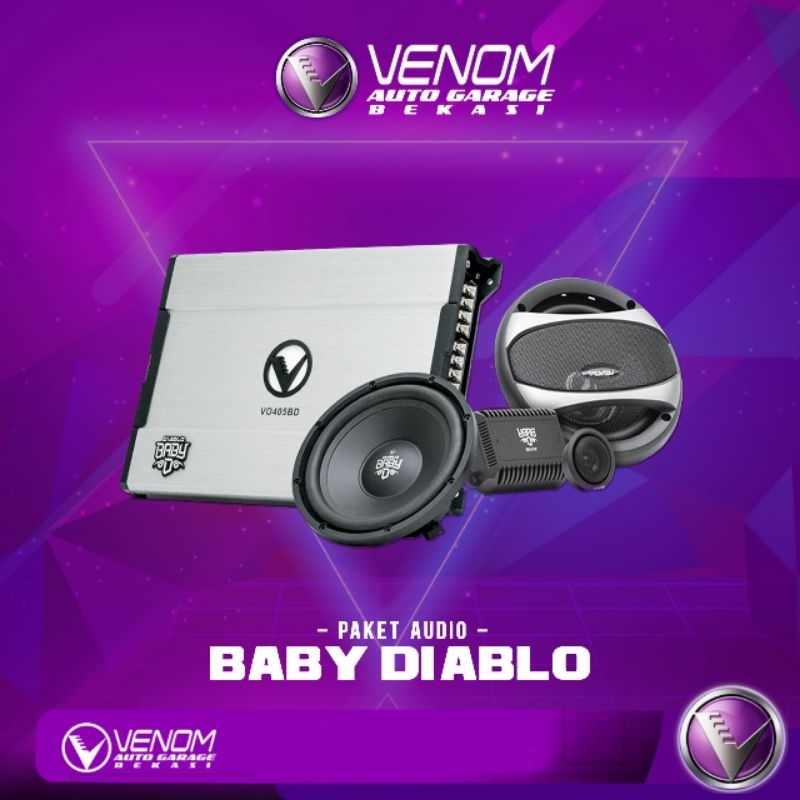 PAKET VENOM AUDIO BABY DIABLO