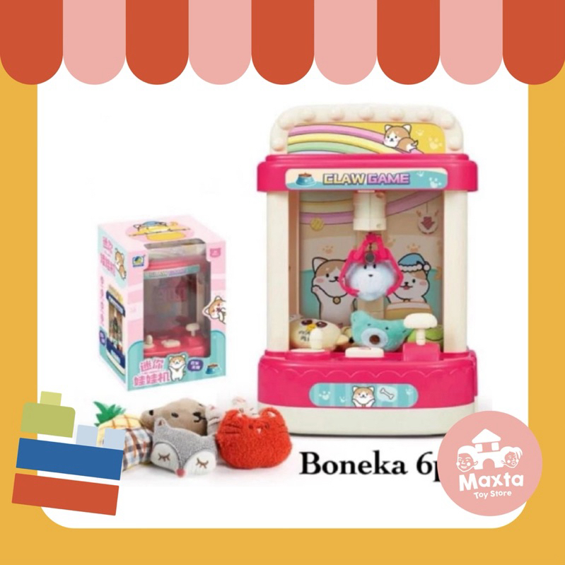 Mainan Mesin Capit Boneka / Mainan Mesin Tangkap Boneka / Claw Game
