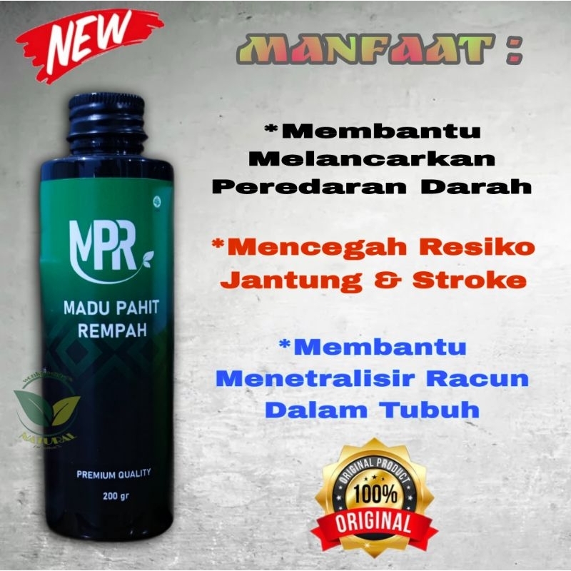 

MADU PAHIT REMPAH MPR ORIGINAL HERBAL MELANCARKAN PEREDARAN DARAH