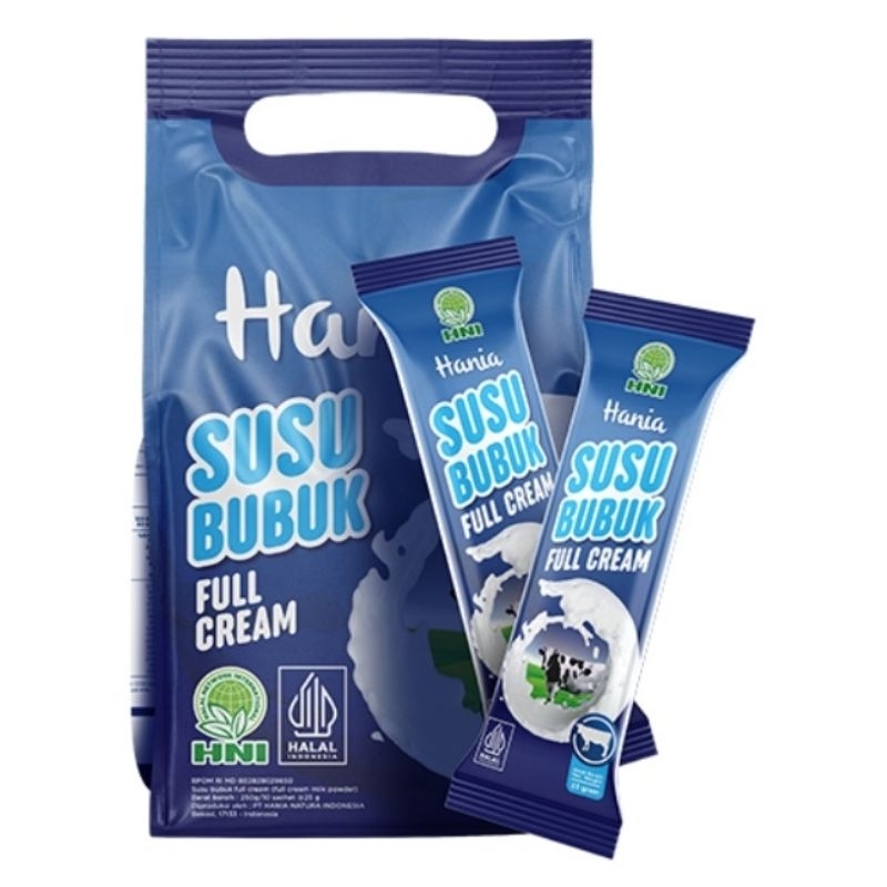 

HANIA susu bubuk full CREAM.kaya akan sumber vitamin