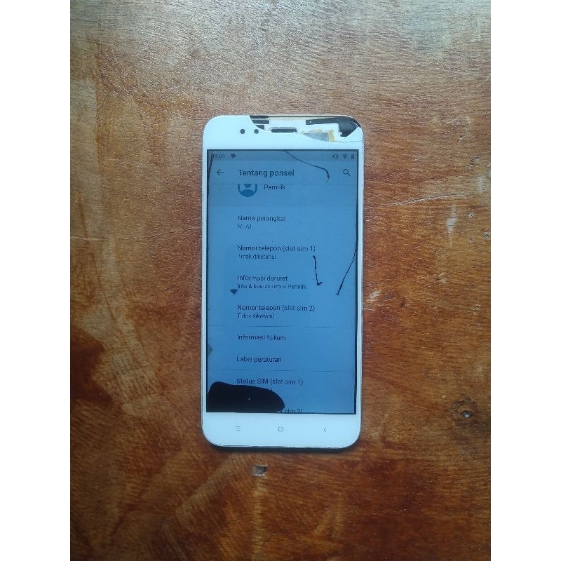 Spare Part Xiaomi Mi A1/Mi 5X Ori Copotan