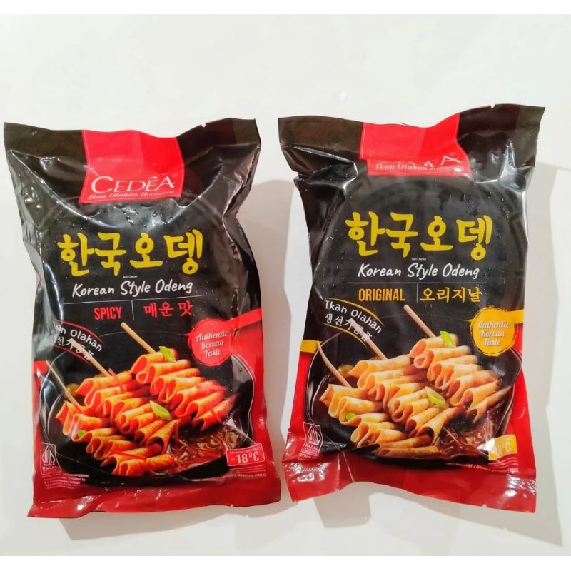 

CEDEA KOREAN ODENG SPICY & ORIGINAL 480 g