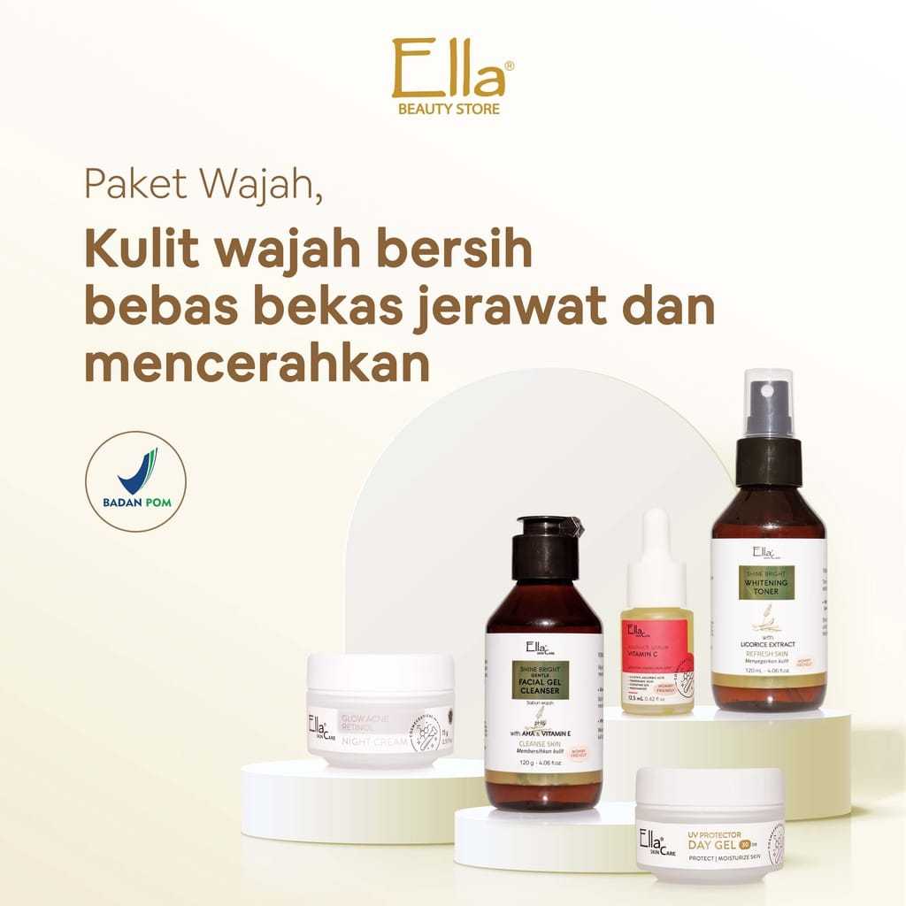 Ella Skincare Paket Bebas Noda Jerawat