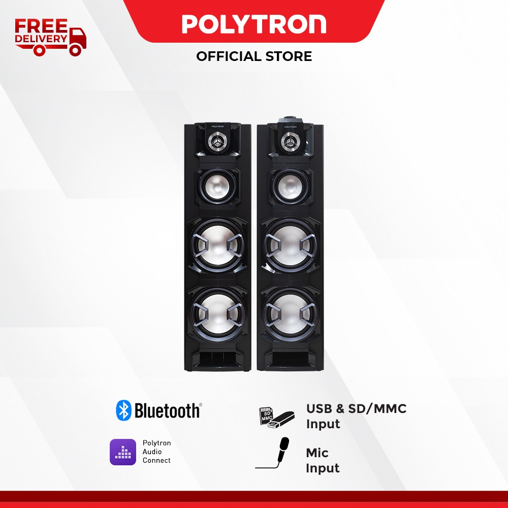 Speaker Polytron PAS 8E22-Agung Elektronik