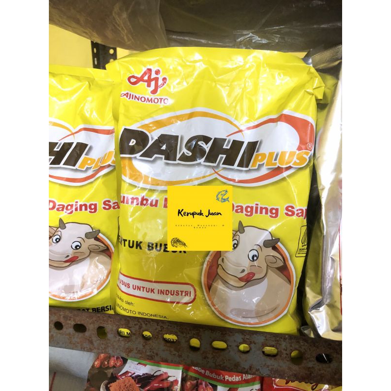 

Dashi Plus Bumbu Ekstrak Daging Sapi 1 KG (Ajinomoto)