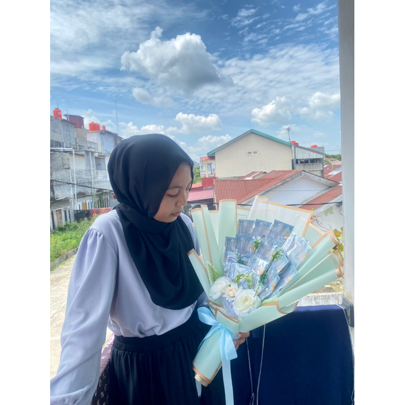 Bouquet uang uang 2.000