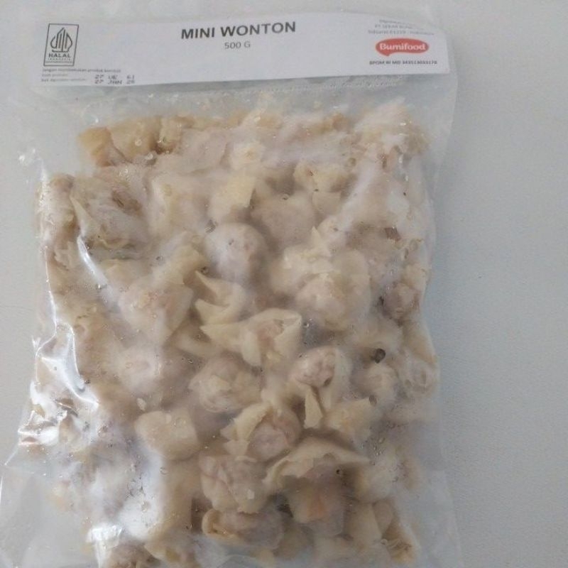 

mini wonton bumi food 500g